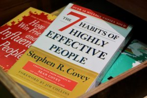 Image of The 7 Habits of Highly Effective People by Stephen Covey. Leadership and Entrepreneurship